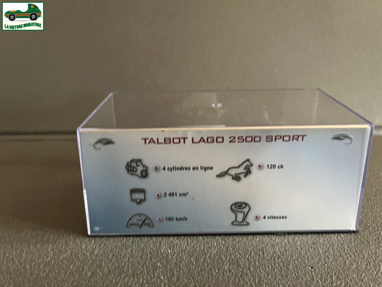 Voiture Miniature Talbot Lago 2500 Sport 1956 au 1/43 Ixo Altaya