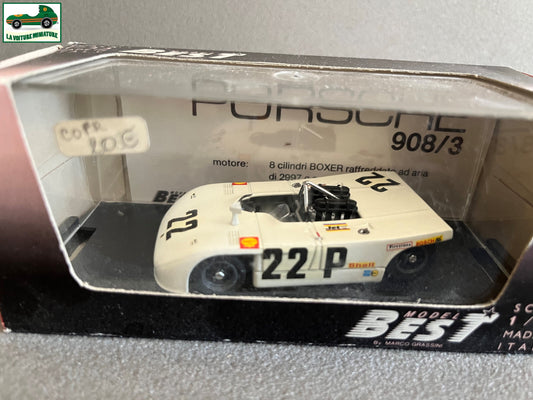 Voiture Miniature Porsche 908/3 Best Models au 1/43