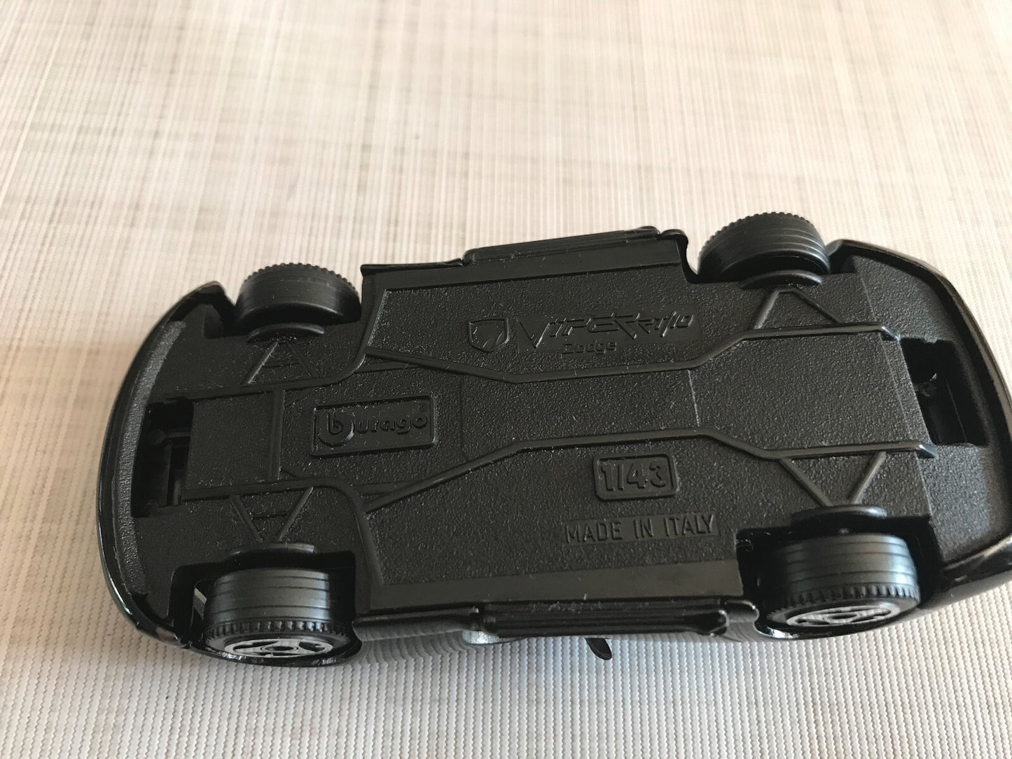 Voiture miniature Collection Dodge Viper RT/10 Burago Made in Italy au 1/43