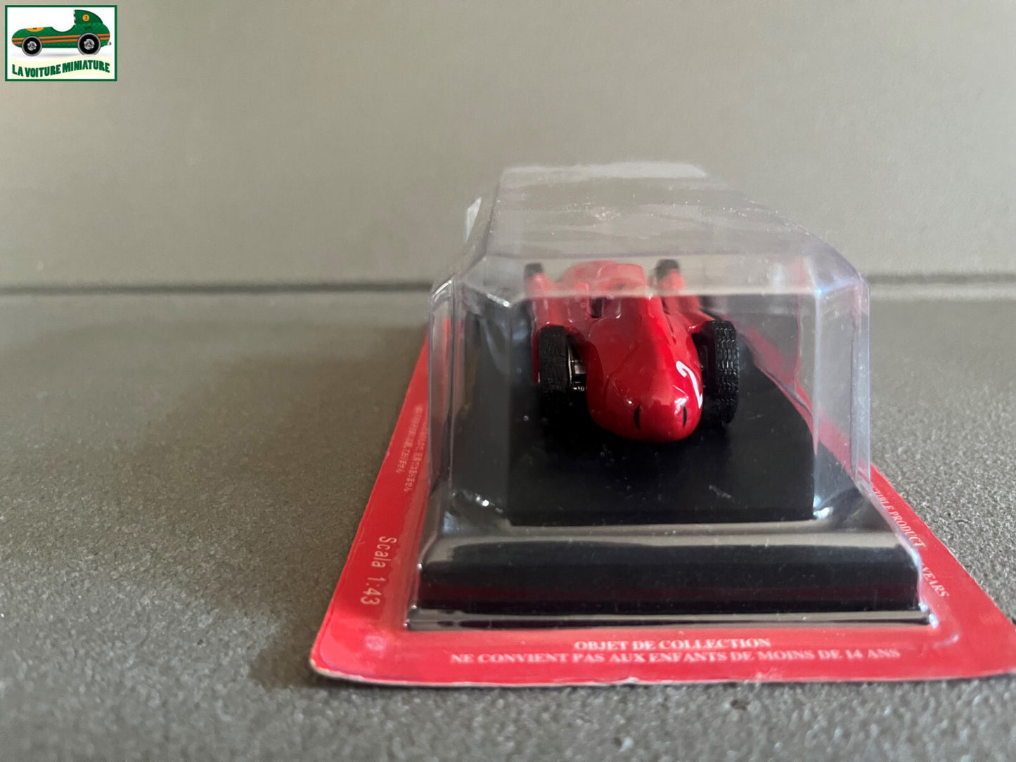 Voiture miniature Collection Formule 1 F1 Ferrari D50 1956 Peter Collins 1/43