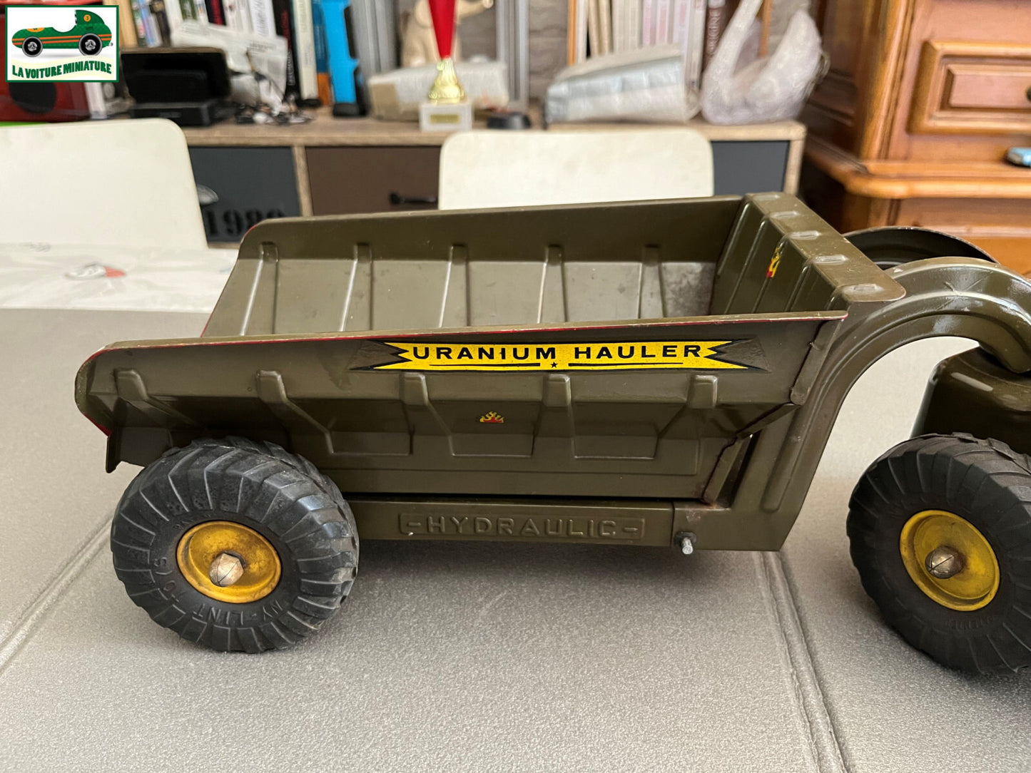 Ancien Jouet Miniature Camion Semi Remorque Nylint Toys Uranium Hauler USA 2700