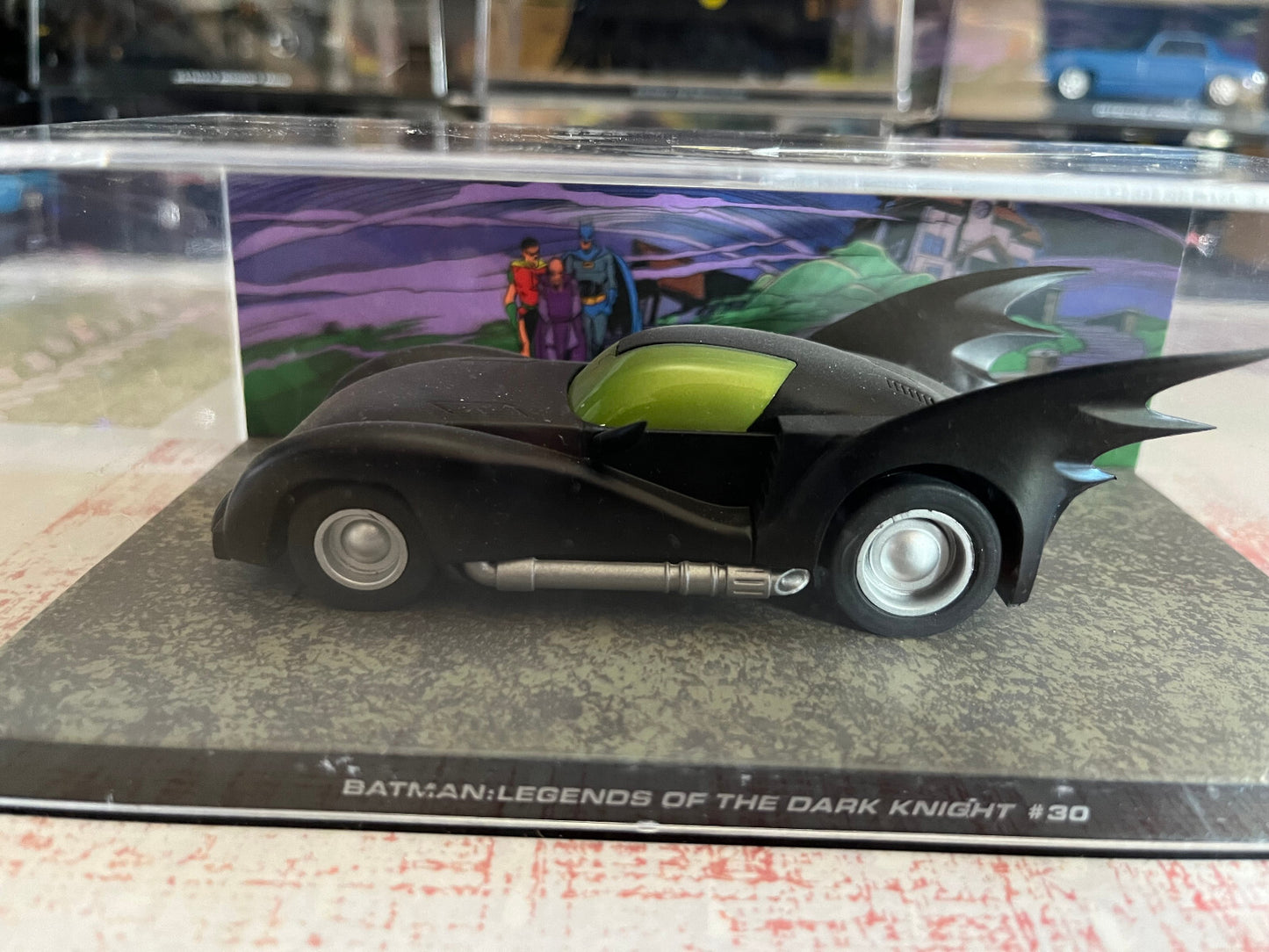 Voiture Miniature Batmobile Les Véhicules de Batman Legends Dark Knight #30 1/43