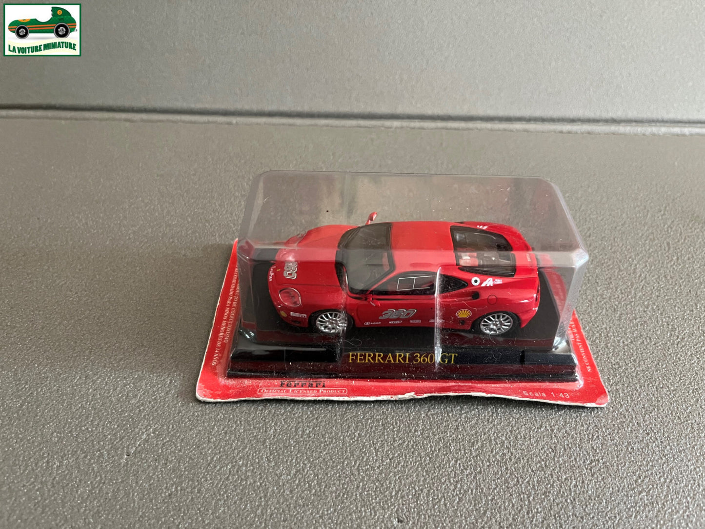 Voiture miniature Collection Ferrari 360 GT Ixo Fabbri au 1/43