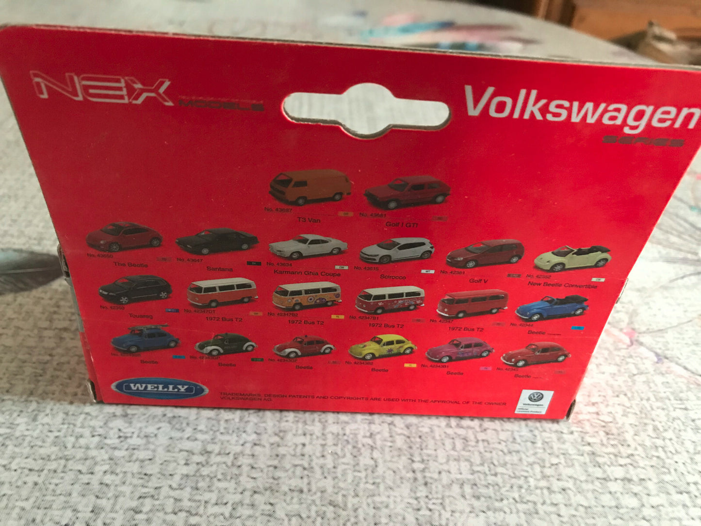 Voiture Miniature Volkswagen Coccinelle Beetle Welly 1/34-39