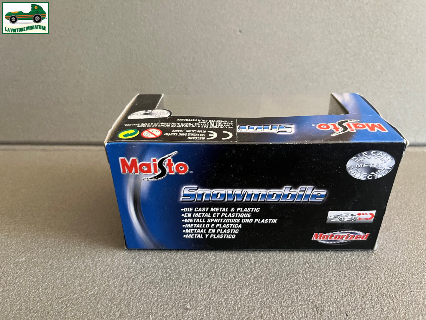 Voiture Miniature Maisto Motorized Snowmobile Scooter des neiges