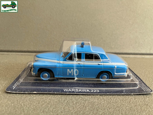 Voiture miniature Warsawa 223 Police du Monde DeAgostini 1/43