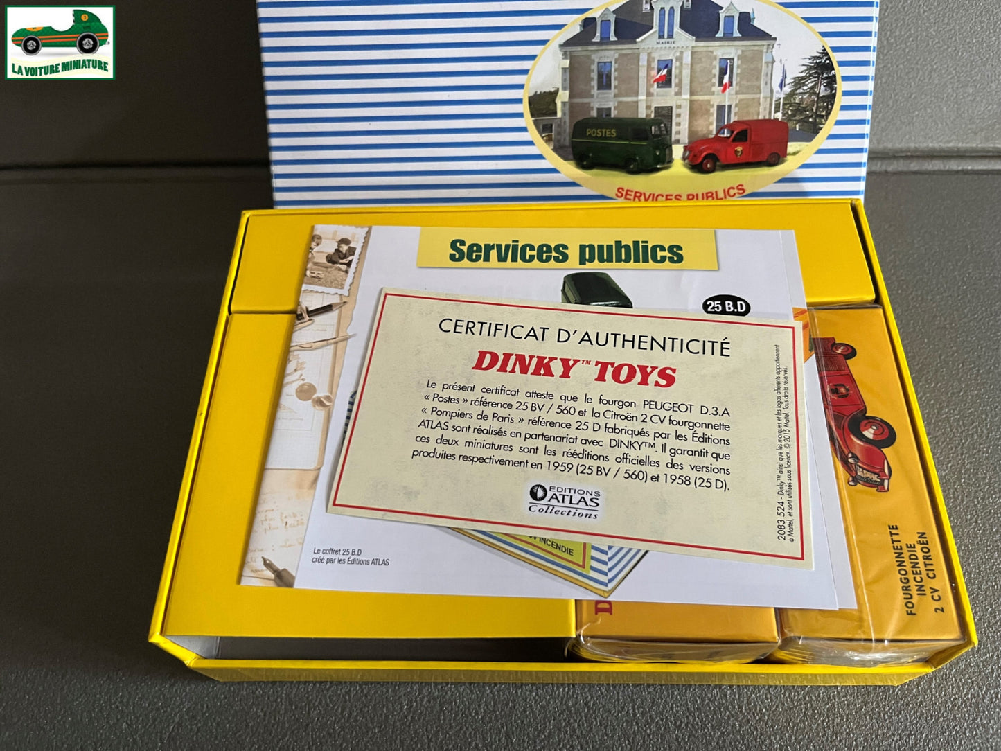 Voiture miniature Coffret Services Publics Dinky Toys Atlas