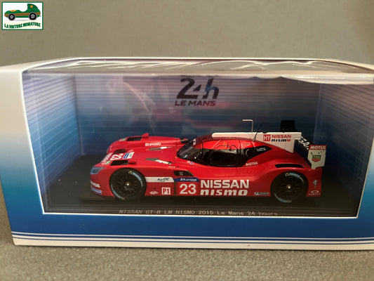 Voiture Miniature Nissan GT-R LM Nismo Le Mans 24 hours 2015 Ebbro Le Mans 1/43