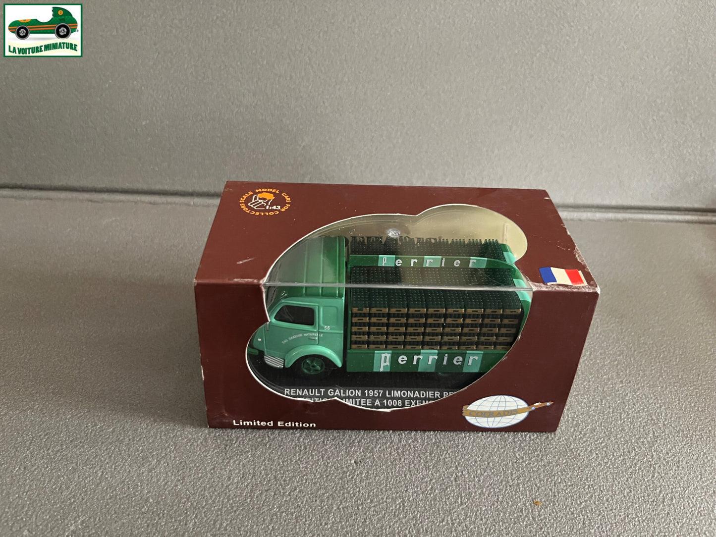 Voiture Miniature Renault Galion 1957 Perrier Ixo Cofradis au 1/43