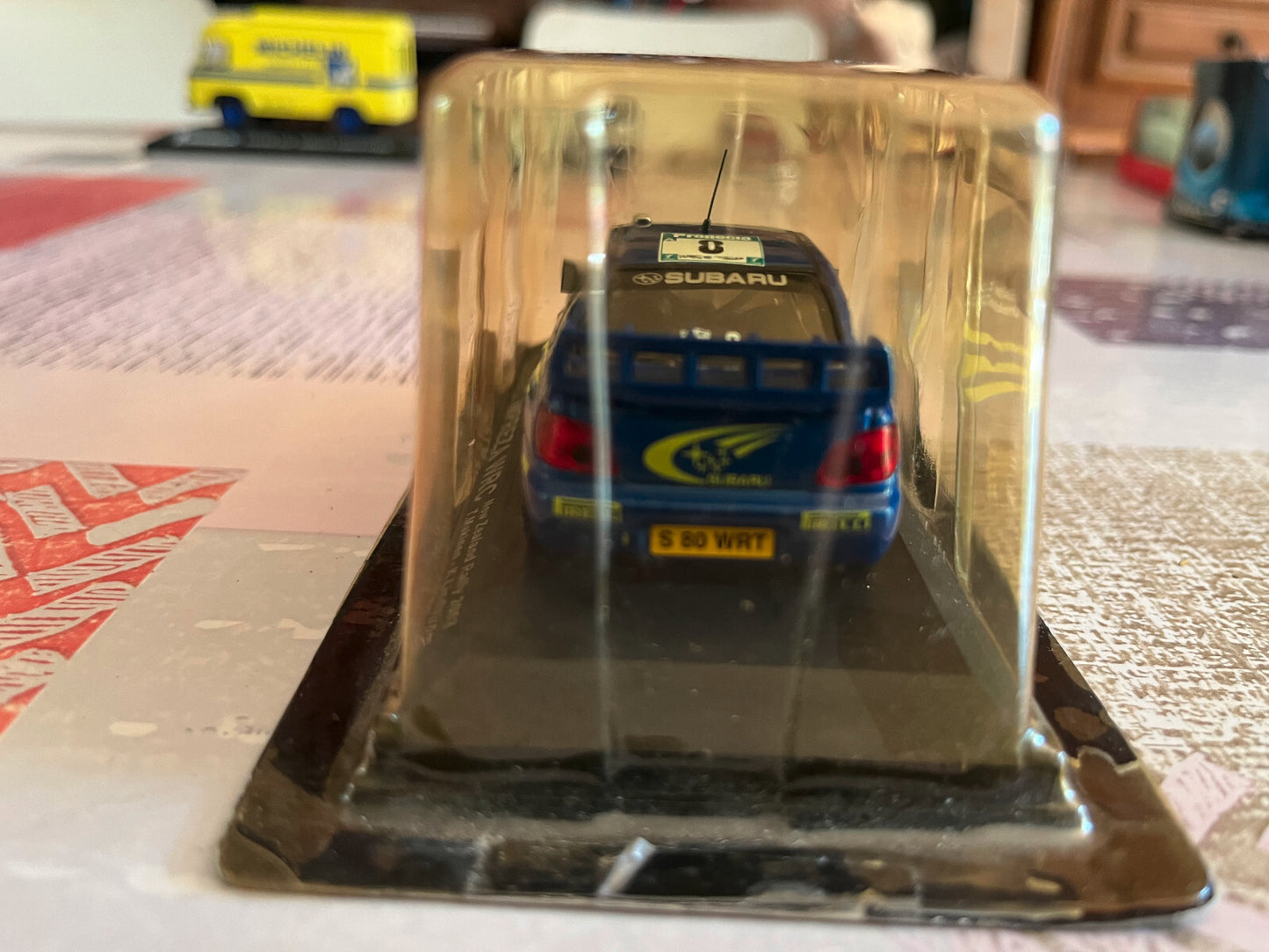 Voiture miniature Rallye New Zeland WRC Subaru Impreza WRC 2003 Makinen 1/43
