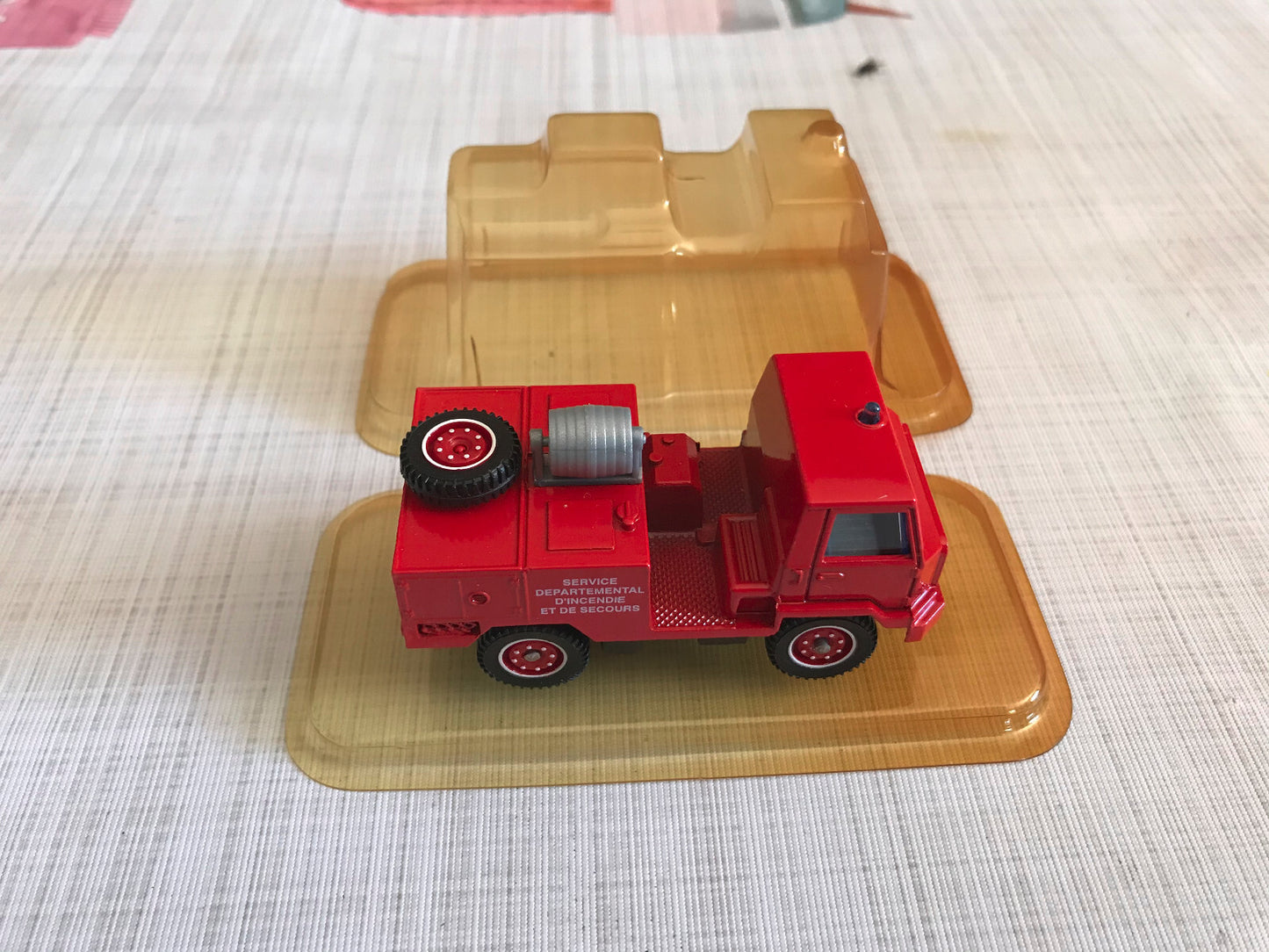 Voiture Miniature Pompiers Berliet Camiva 4x4 F.F Solido au 1/50