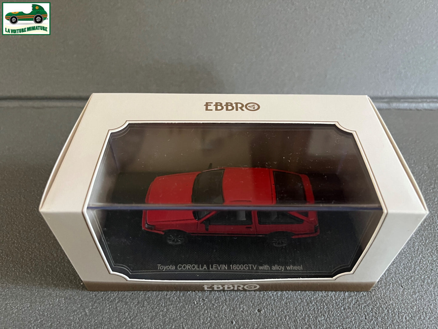 Voiture Miniature Toyota Corolla Levin 1600 GTV Ebbro au 1/43