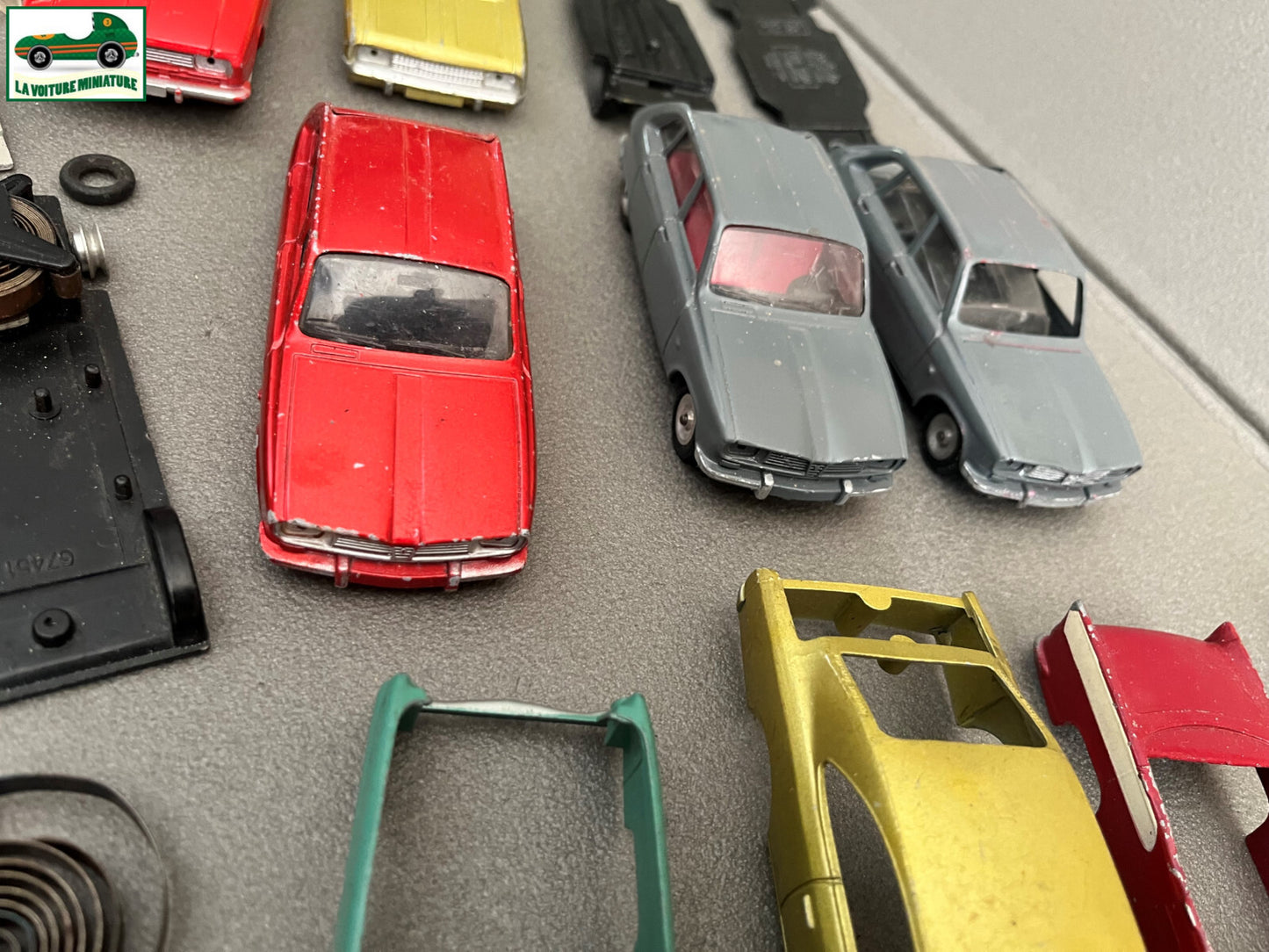 Voiture Miniature Lot Solido Démontable Carrosserie Chassis Moteur Renault Opel