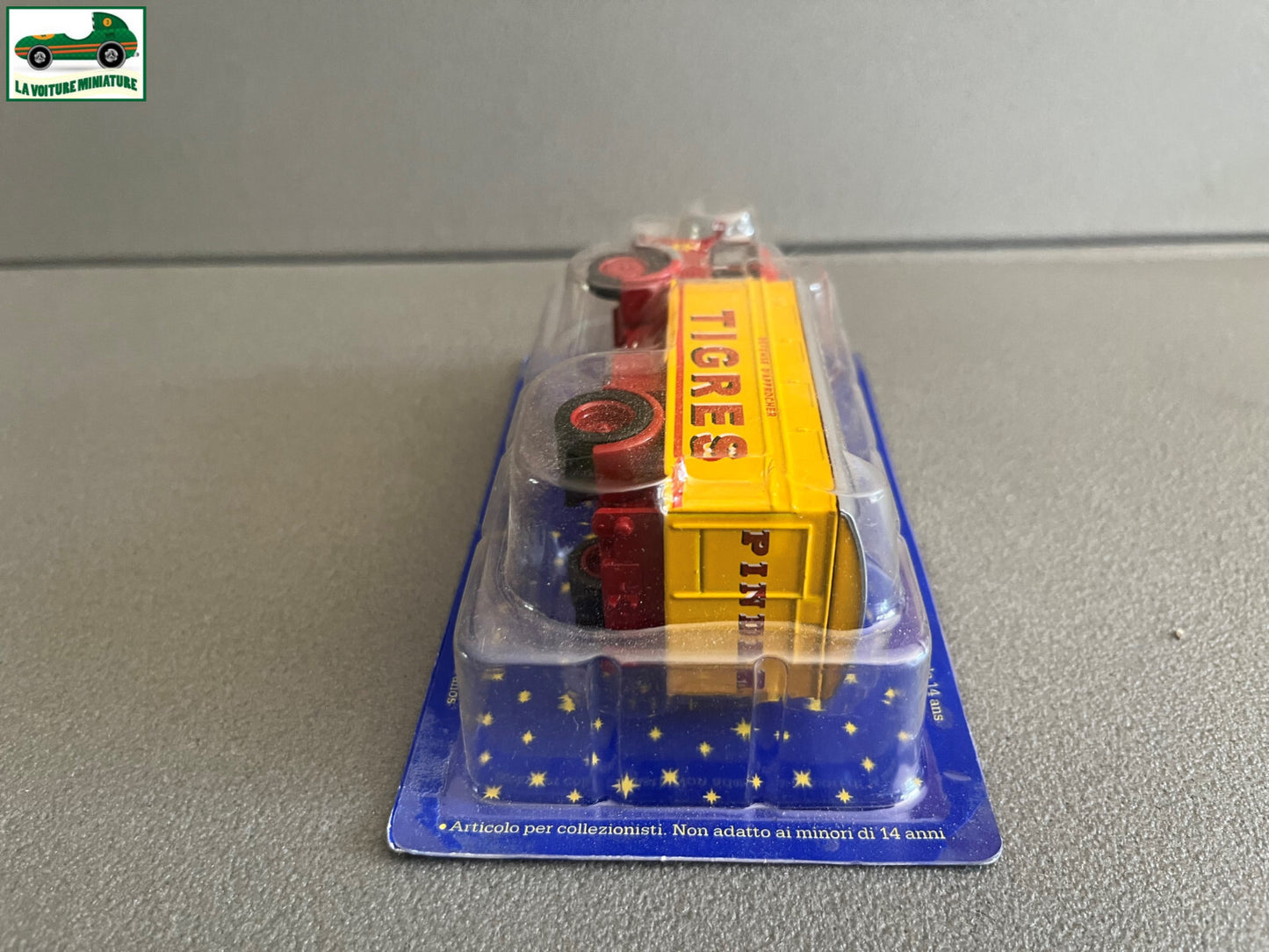 Voiture Miniature Simca Cargo Tigres N°40 Cirque Pinder Altaya 1/50