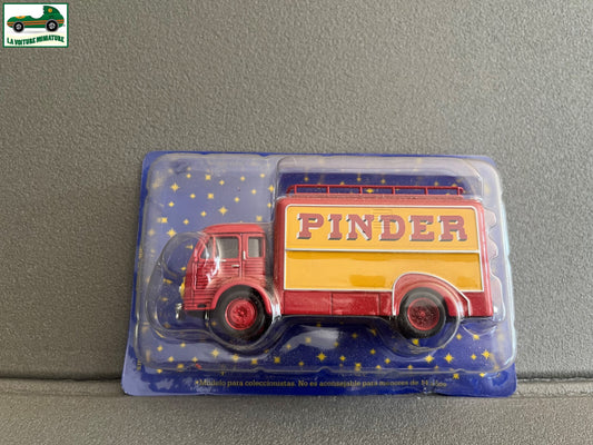 Voiture Miniature Simca Cargo Frigo N°26 Cirque Pinder Altaya 1/50