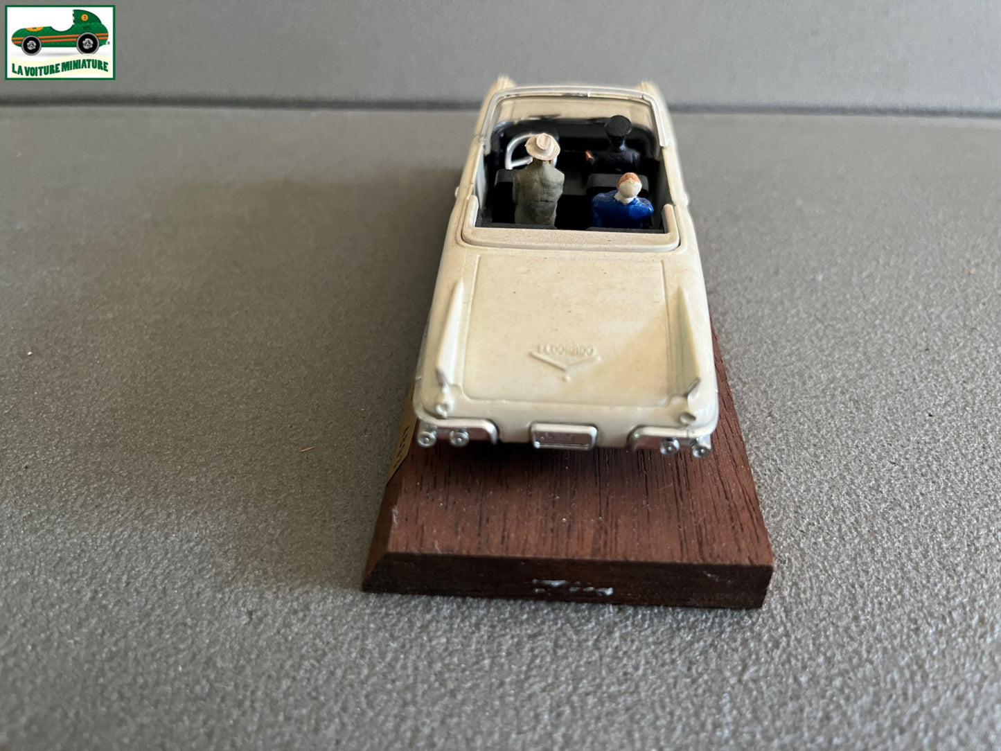Ancienne Miniature Voiture Cadillac Eldorado Eisenhower 1957 Solido Bois 1/43
