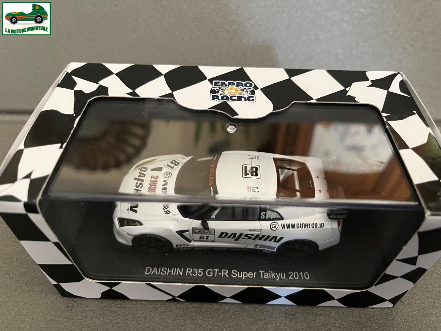 Voiture Miniature Daishin R35 GT-R Super Taikyu 2010 Ebbro au 1/43