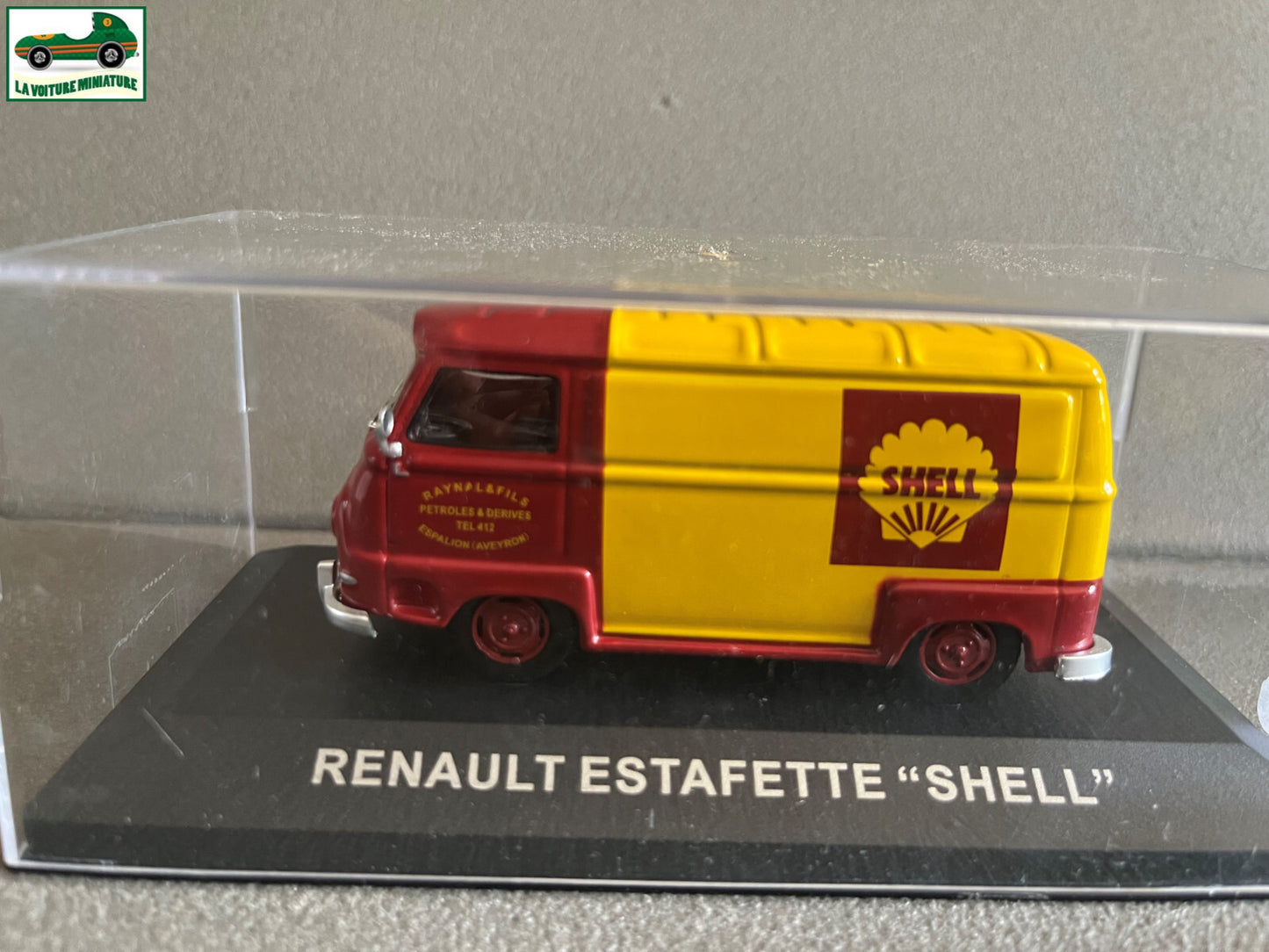 Voiture Miniature Camion Publicitaire Renault Estafette Shell au 1/43