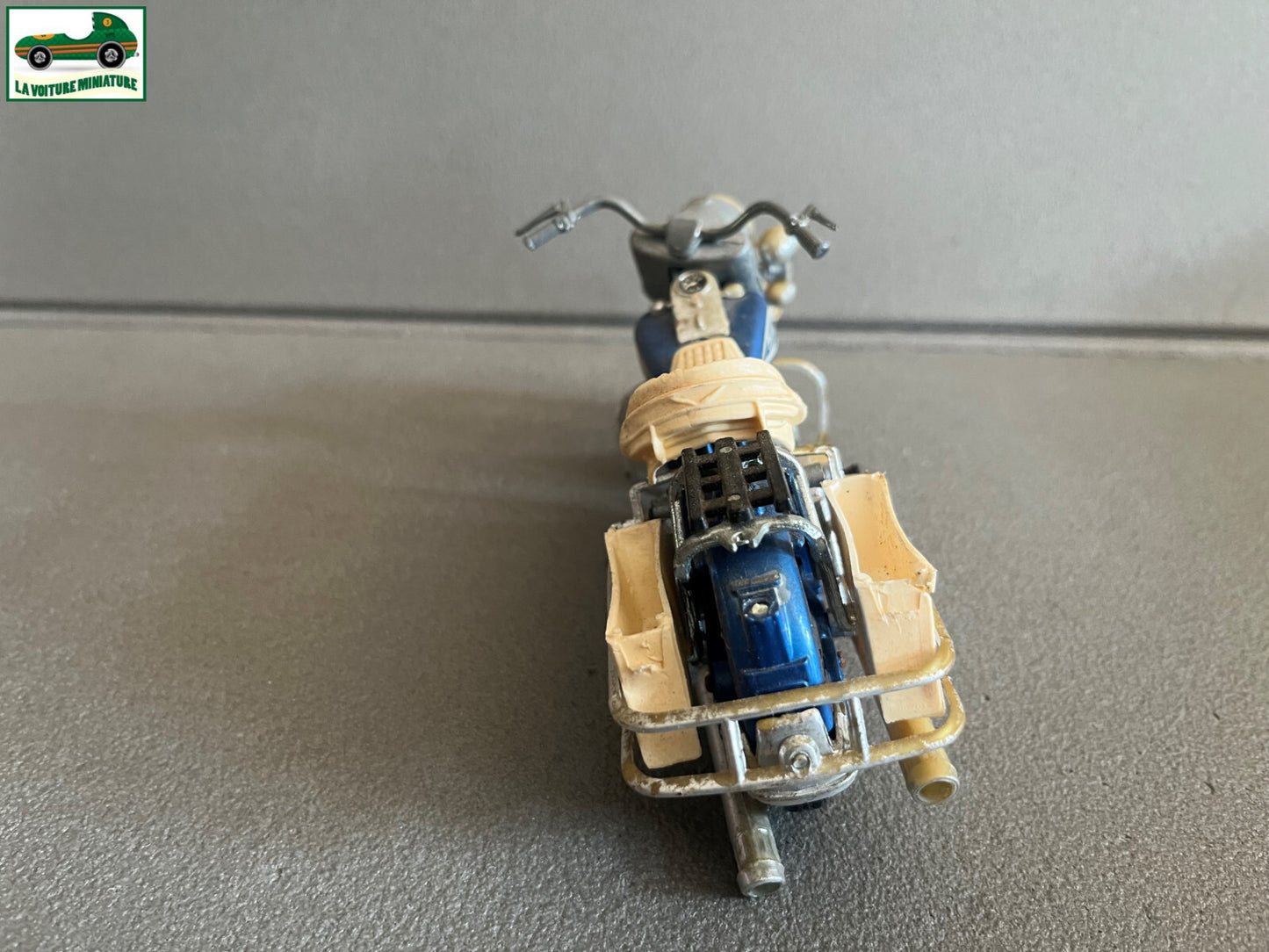 Ancienne Moto Miniature Polistil MS 101 Harley Davidson au 1/15