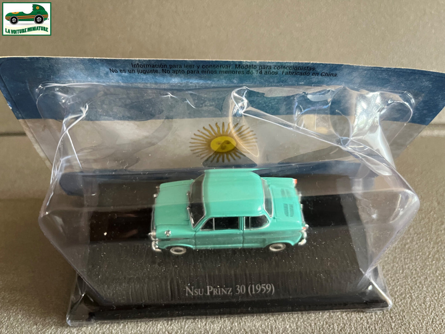 Voiture Miniature NSU Prinz 30 1959 Autos Inolvidables Argentinos 1/43
