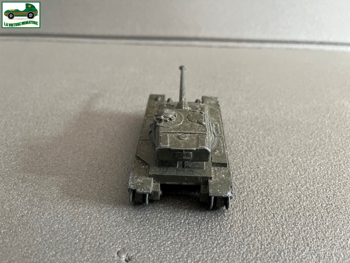 Ancienne Miniature Dinky Toys Armée Tank Char AMX Meccano France Epave