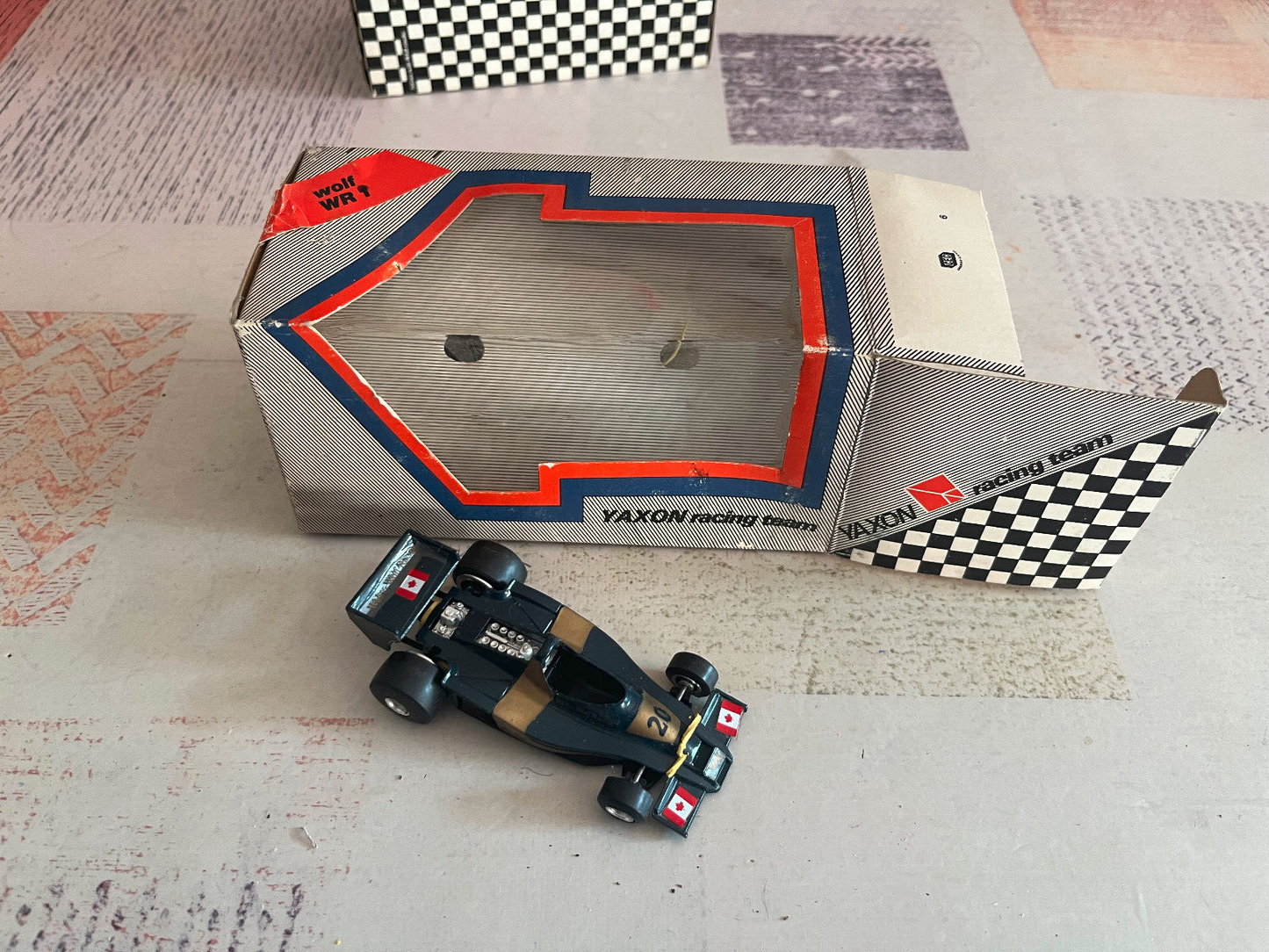 Voiture Miniature Formule 1 F1 Wolf WR1 Yaxon Italy 1/43