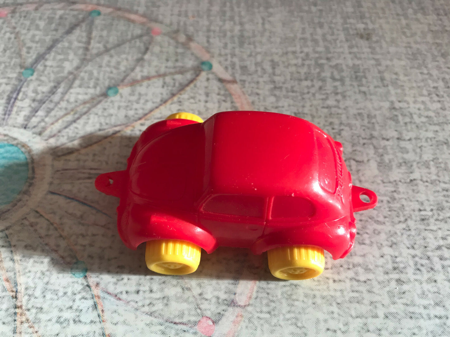 Jouet Ancien Voiture miniature Flexi Toys Sweden Volkswagen Beetle Plastique
