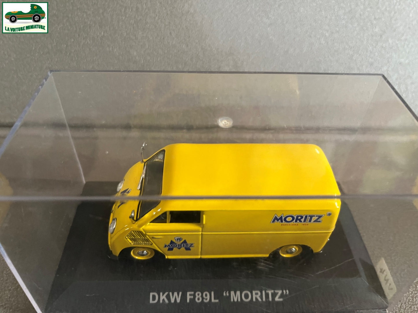 Voiture Miniature Camion Publicitaire DKW F89L Moritz au 1/43