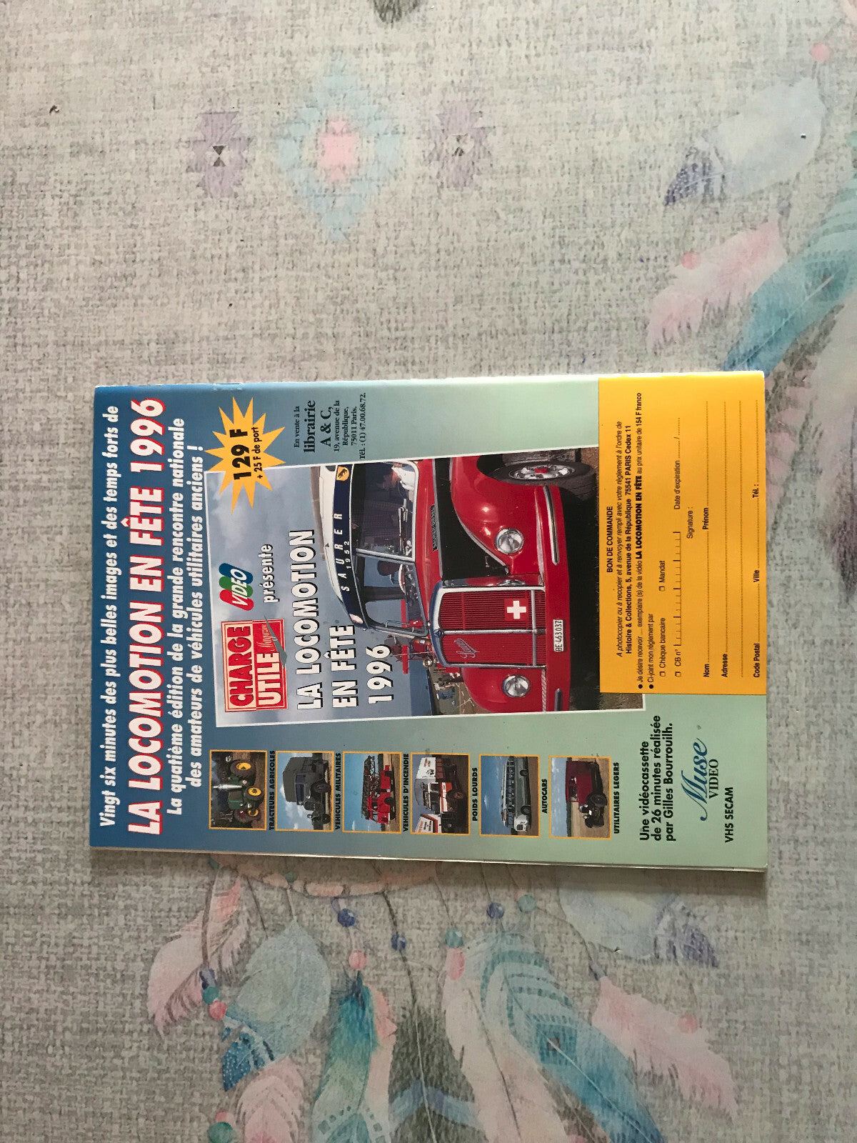 Livre Revue Voiture Automobile Automobilia N°6 1996