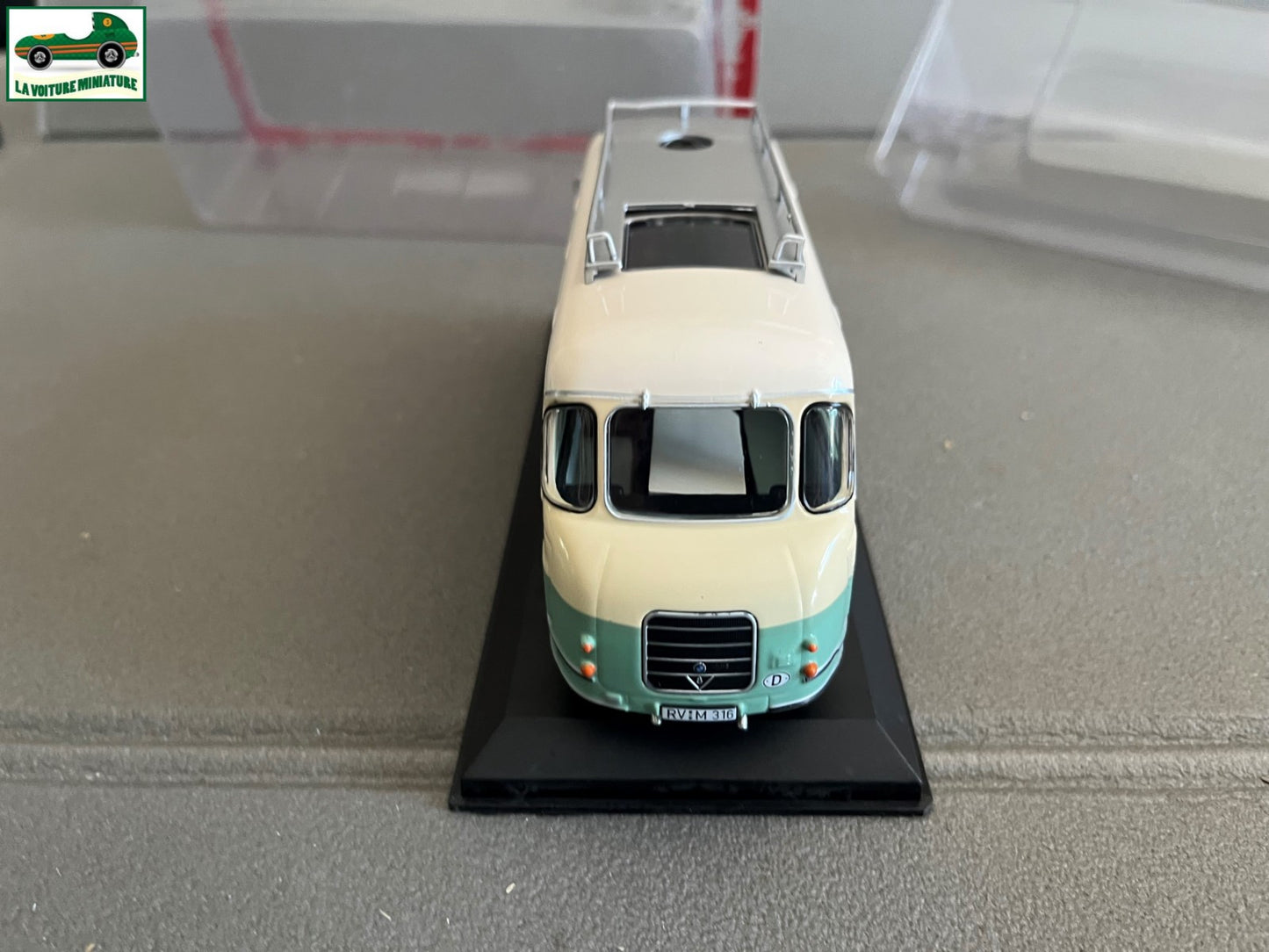 Voiture miniature Passion Camping Car Mikafa Reisemobil 1959 au 1/43