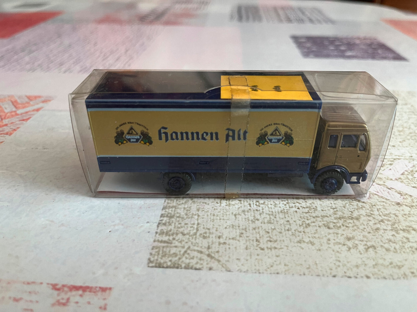 Voiture Miniature Camion Roskopf 467 Mercedes Hannen 1/87 HO