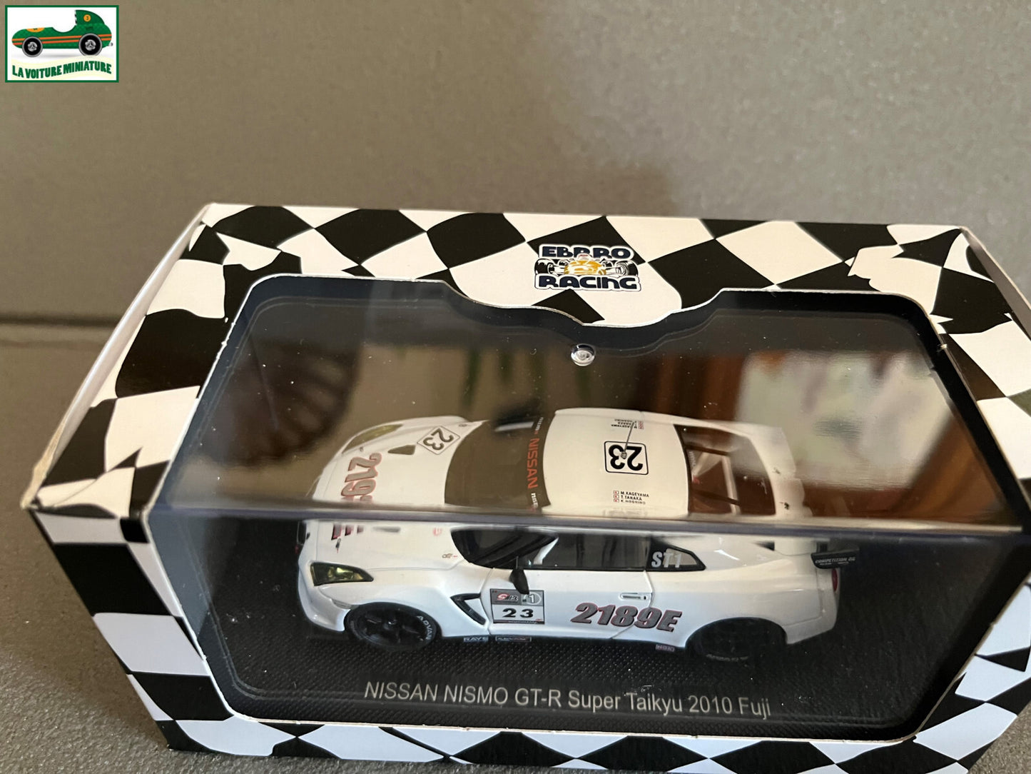 Voiture Miniature Nissan Nismo GT-R Super Taikyu 2010 Ebbro au 1/43