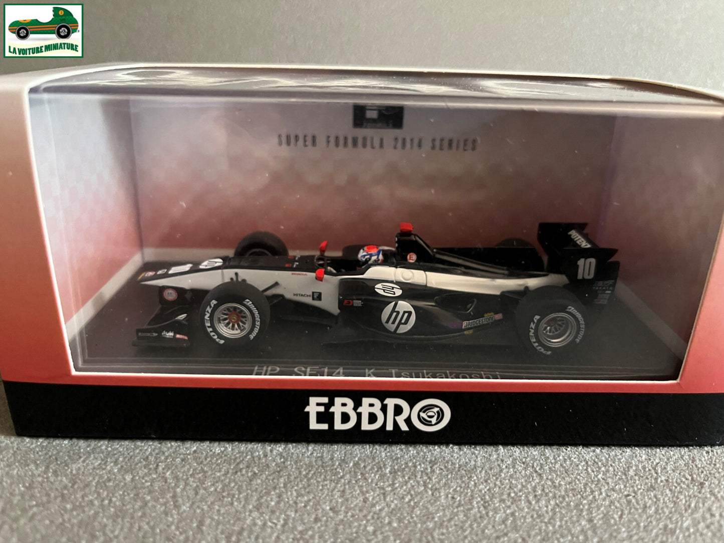Voiture Miniature HP SF14 Formula 2014 F1 Ebbro au 1/43