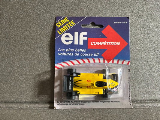 Voiture miniature F1 Renault Elf RE 40 1983 Elf Competition 1/53 Type Majorette