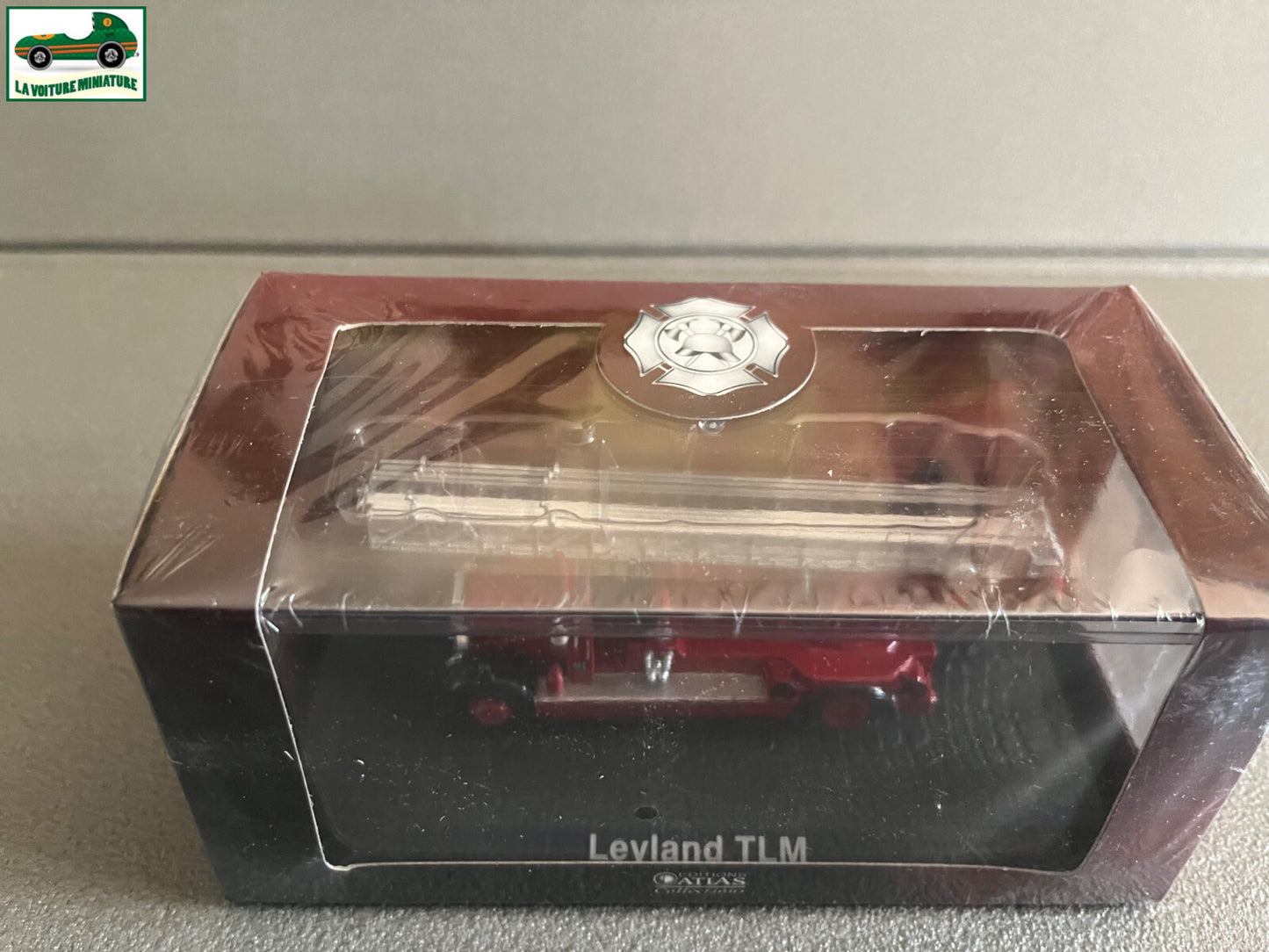 Voiture miniature Camion Pompiers Leyland TLM Editions Atlas au 1/72