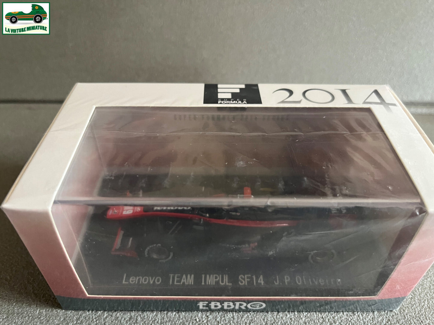 Voiture Miniature Lenovo Team Impul SF14 Formula 2014 F1 Ebbro au 1/43