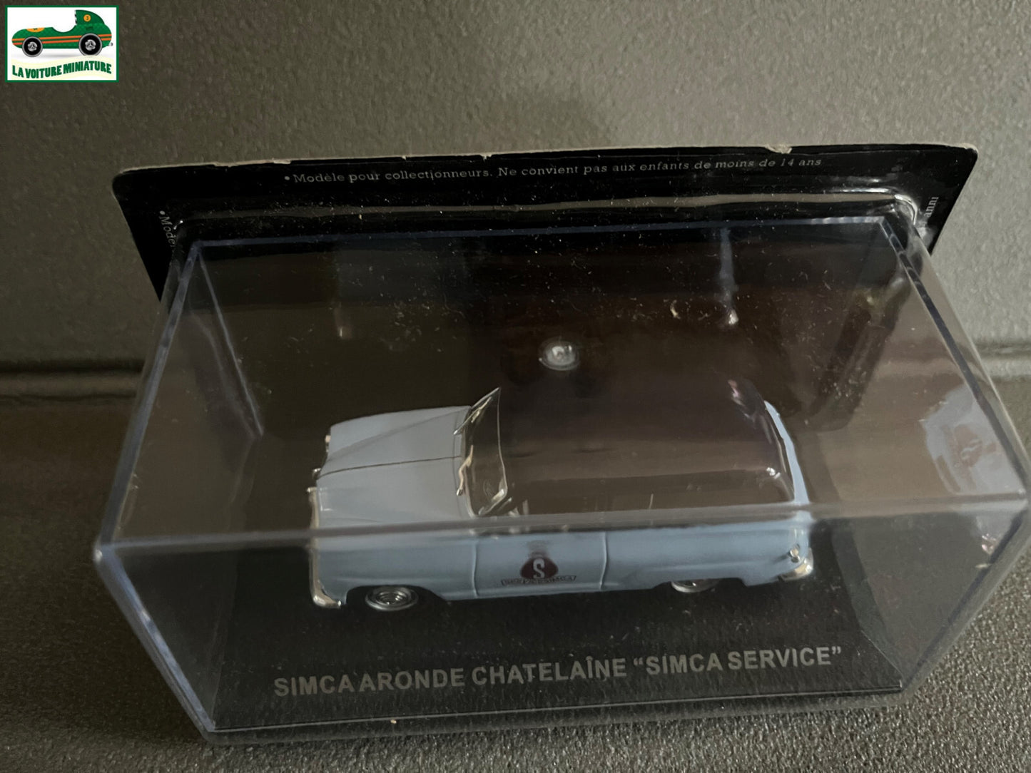 Voiture Miniature Simca Aronde Chatelaine Simca Service Altaya au 1/43