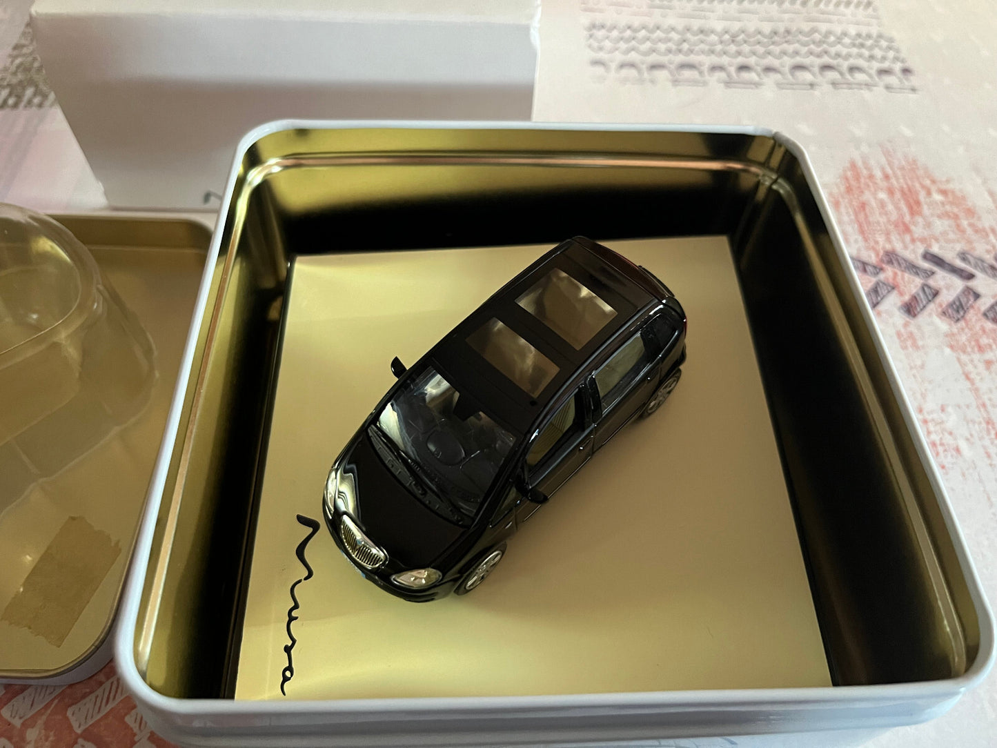 Voiture miniature Coffret Boite Metal Lancia Musa Norev au 1/43
