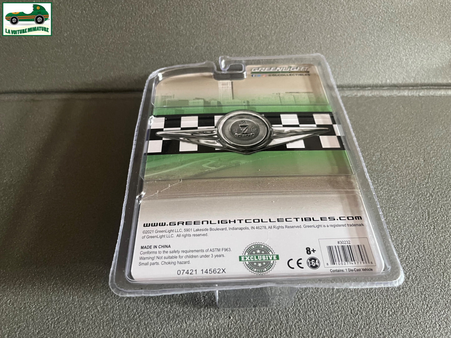 Voiture Miniature 1959 Checker Taxi Greenlight au 1/64