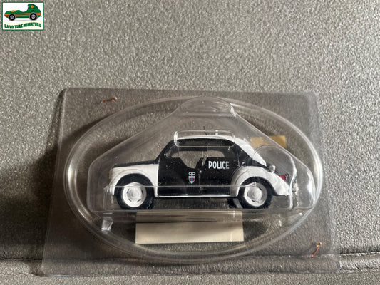 Voiture Miniature Renault 4CV Police Norev Hachette 1/43