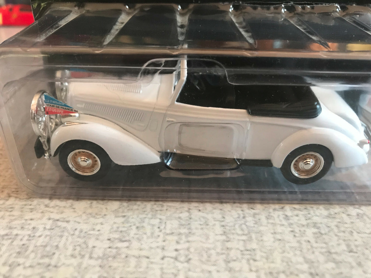 Voiture Miniature Hotchkiss 686 Norev Journal L'Equipe Tour de France au 1/43