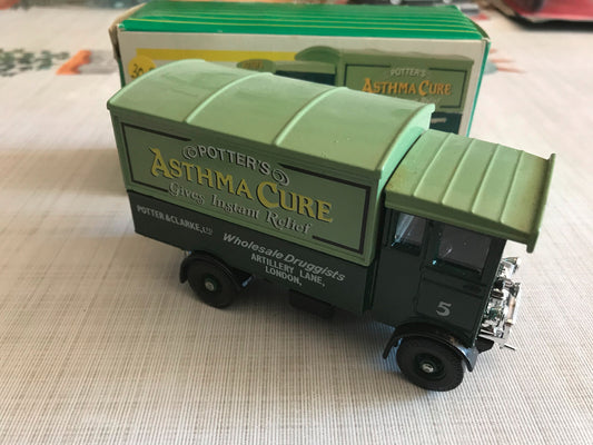 Voiture Miniature Camion Fourgon AEC 508 Asthma Cure Corgi 1/43