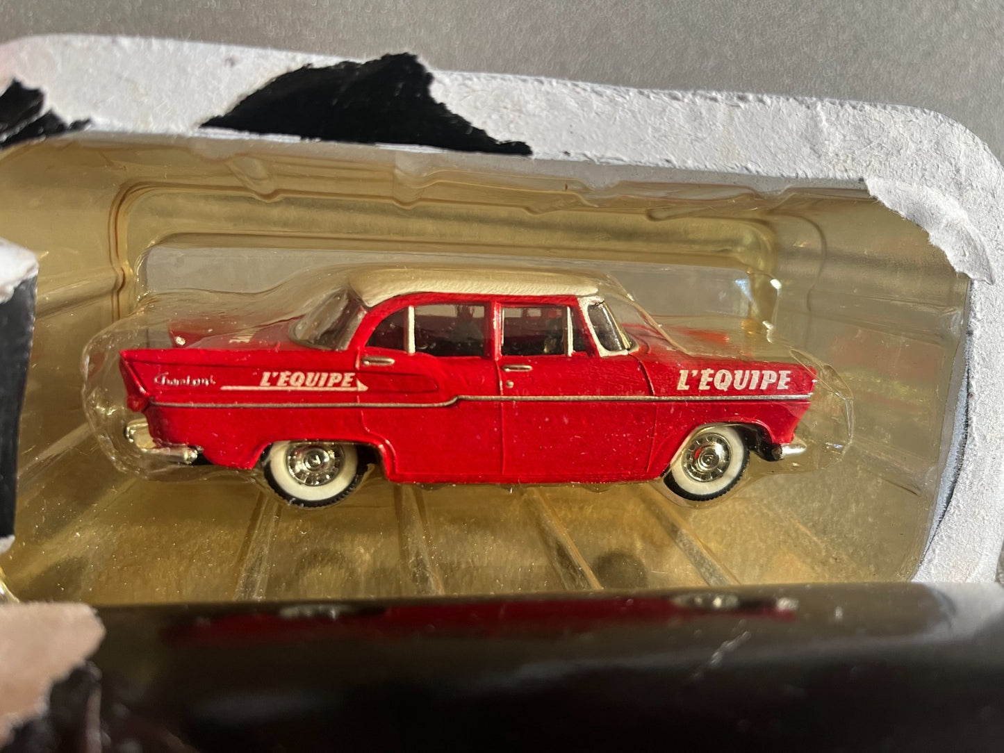 Voiture Miniature Simca Chambord L'équipe 1959 Tour Vélo Norev 1/43