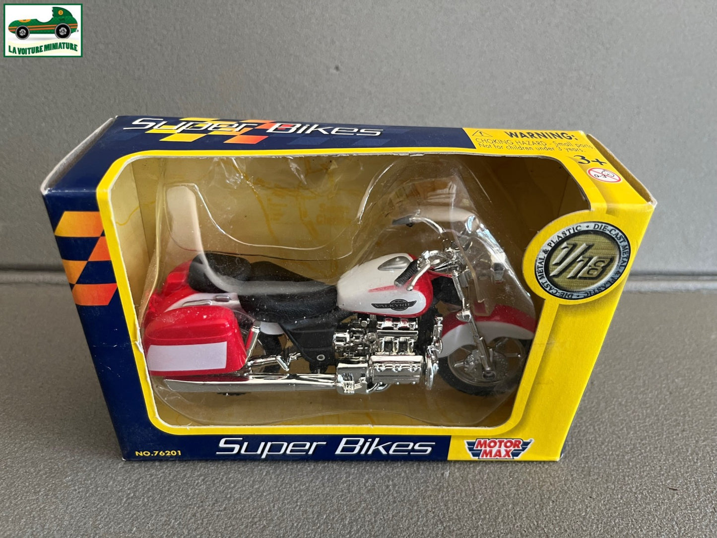 Moto miniature Valkyrie Super Bikes Motor Max 1/18