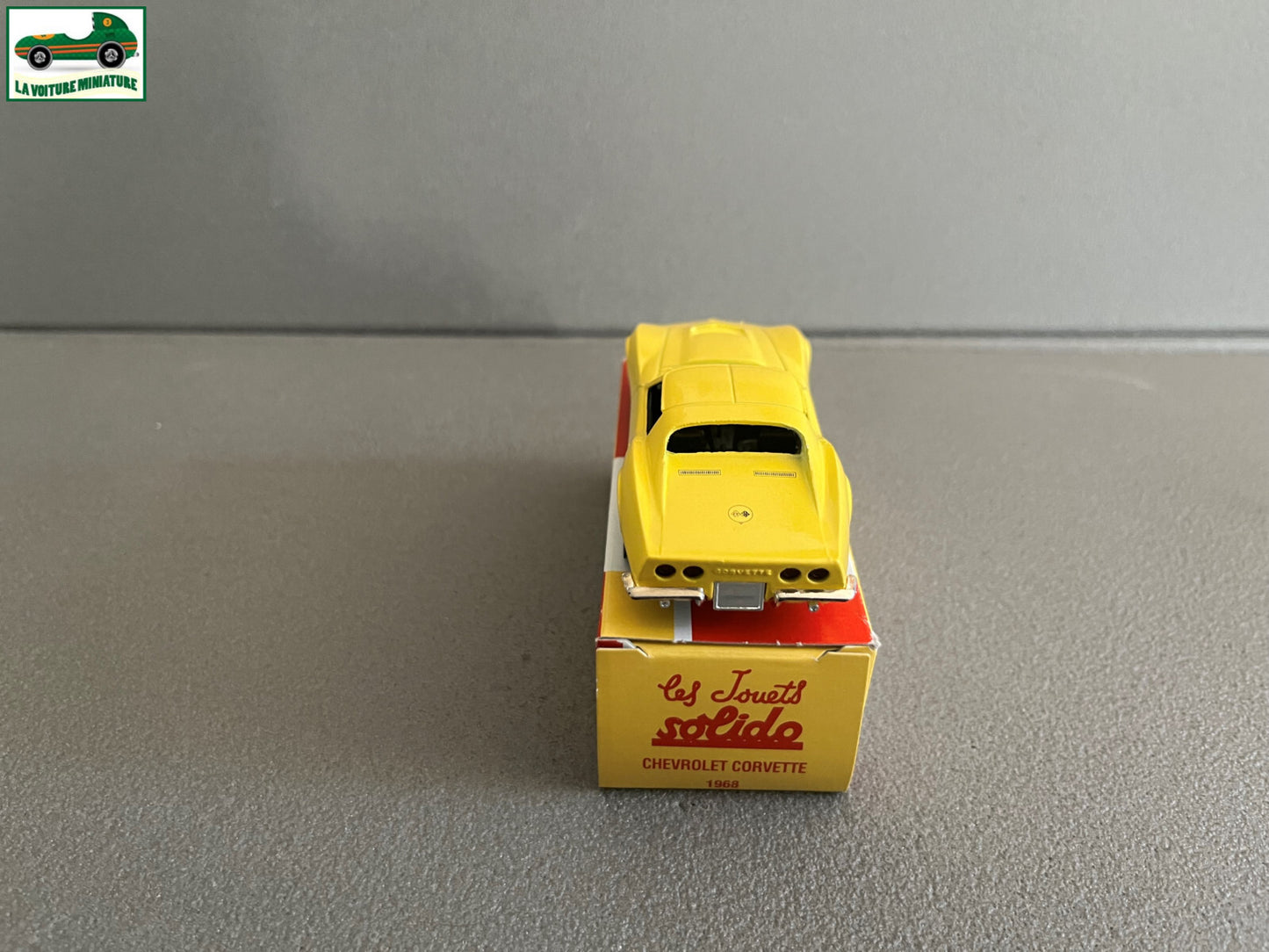 Voiture Miniature Chevrolet Corvette 1968 Solido Hachette 1/43