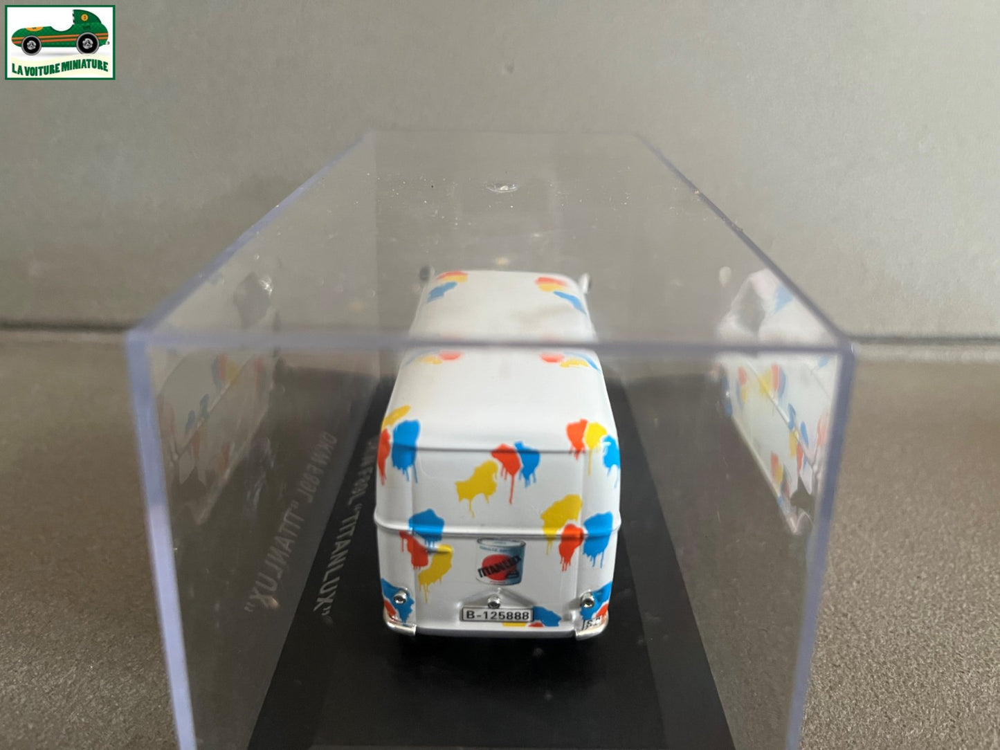 Voiture Miniature Camion Publicitaire DKW F89L Titanlux au 1/43