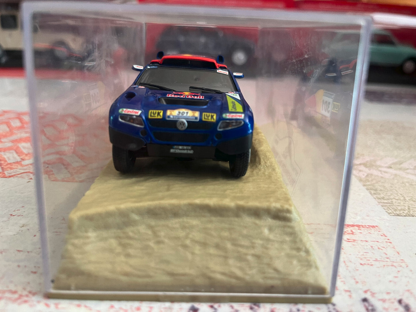 Voiture Miniature Volkswagen Race Touareg Dakar 2006 Norev M6 Collection au 1/43