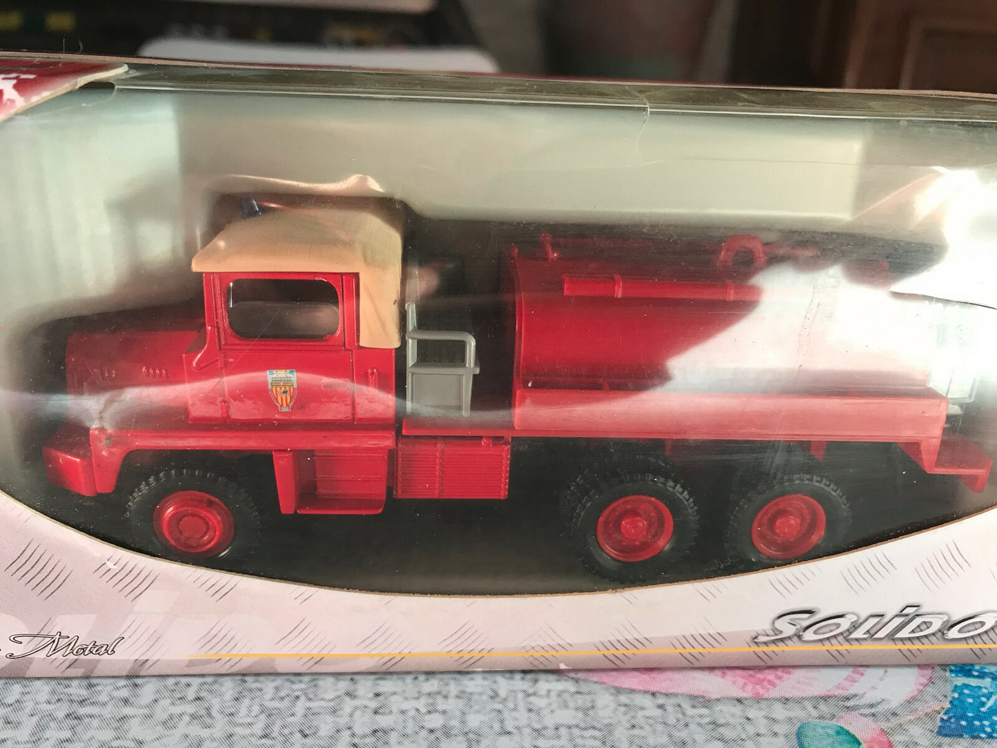 Voiture Miniature Pompiers Camion 3159 GBC Citerne Solido TonerGam 1/50