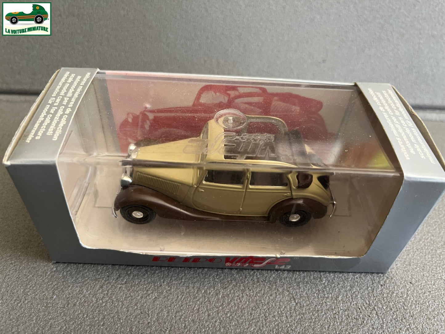 Voiture Miniature Mercedes 170 V Cabriolimousine Retro Vitesse au 1/43