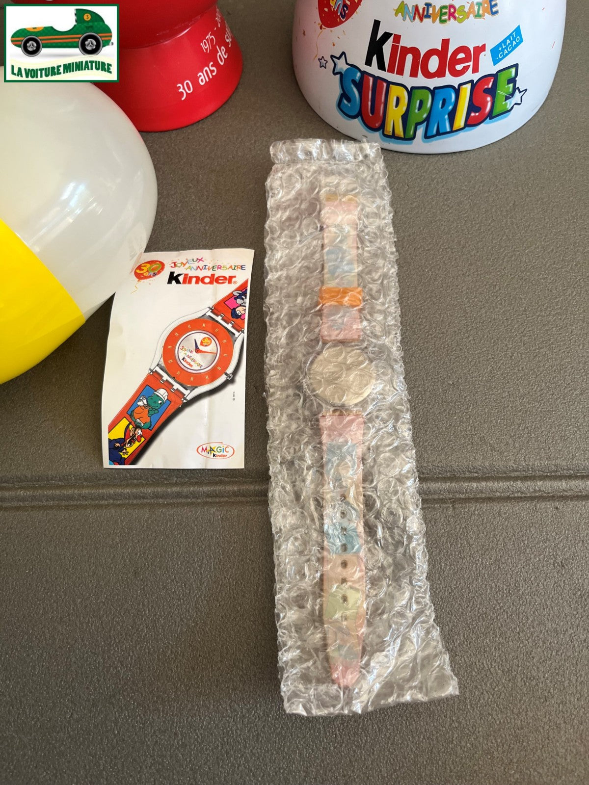 Collection Oeuf Kinder Surprise Montre Kinder Anniversaire 2005